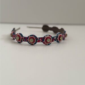 J.crew Colorful Beaded Headband